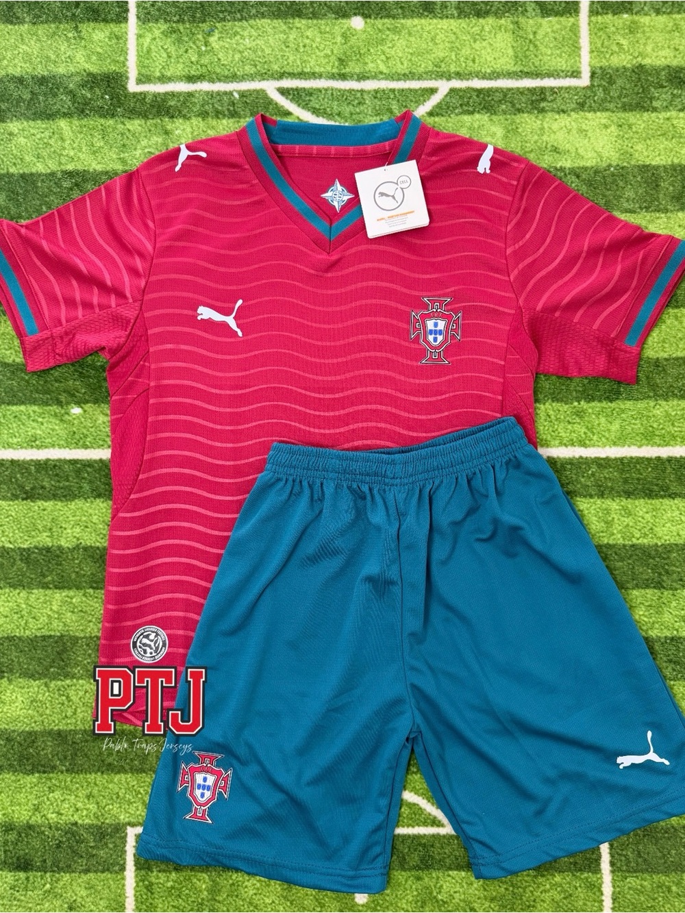 Kid’s Red Portugal National Team 2026 Home Jersey